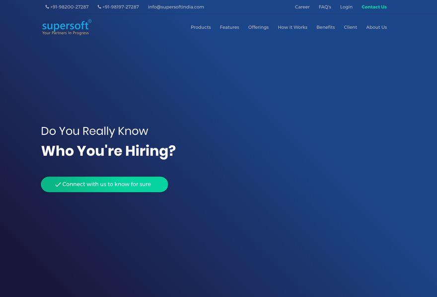 Supersoft India SmartScreen platform